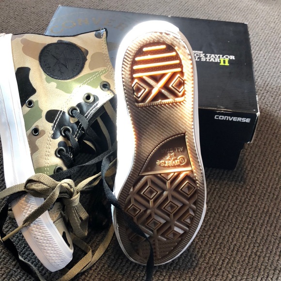 BNWTNBX CONVERSE CTAS II HI SANDYSANDYCHOCOLATE🔥 - Picture 4 of 6